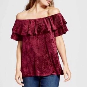 Off the shoulder top